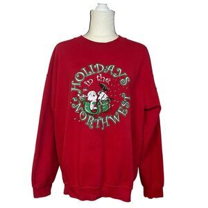 Holidays In The North West Holiday Sweater Size Large